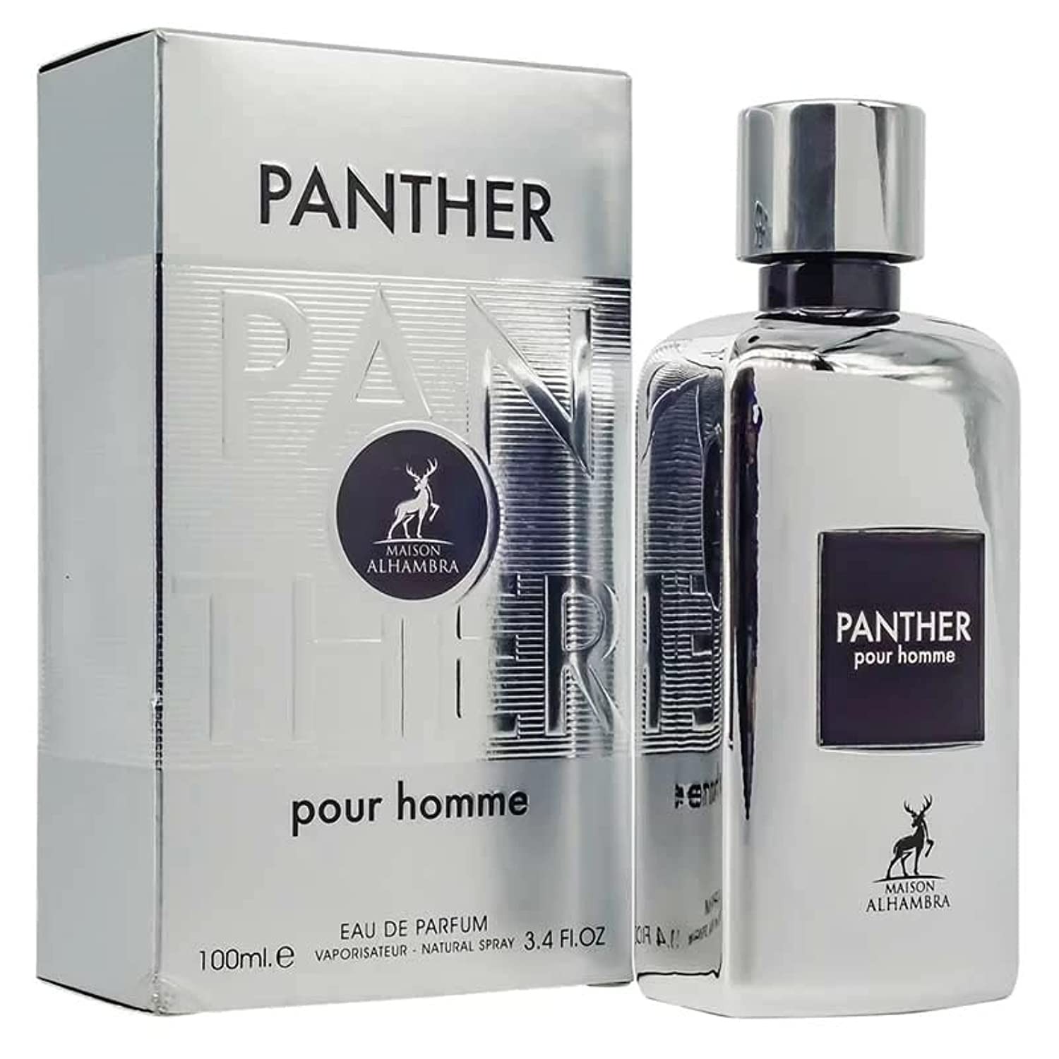 Panther Pour Homme by Maison Alhambra Eau De Parfum 100 Ml