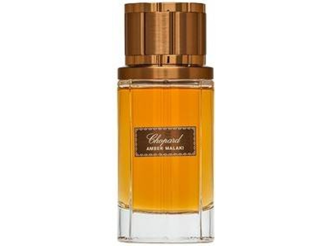 زجاجة وعلبة عطر شوبارد عنبر ملكي او دو بارفيوم 80 مل الأصلي، عطر فخم للجنسين متوفر في متجر حديقة العطور