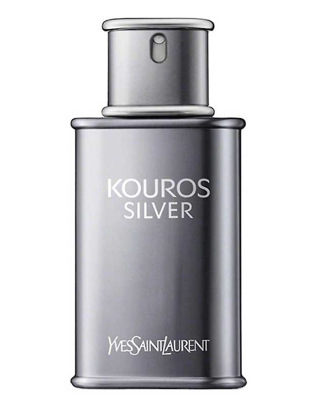 Kouros Silver by Yves Saint Laurent for Men Eau de Toilette 100ml
