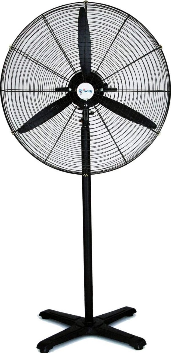  مروحة ستاند دلتا 24 fan لون اسود 