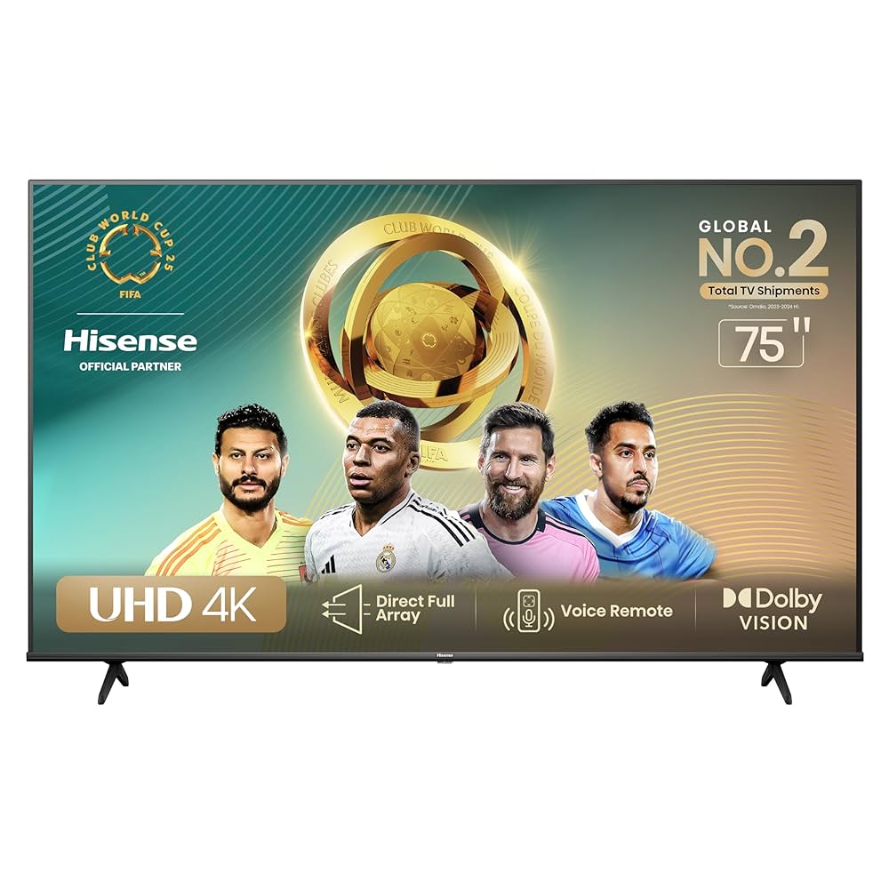  75A6N شاشة هايسنس 75 بوصة سمارت 