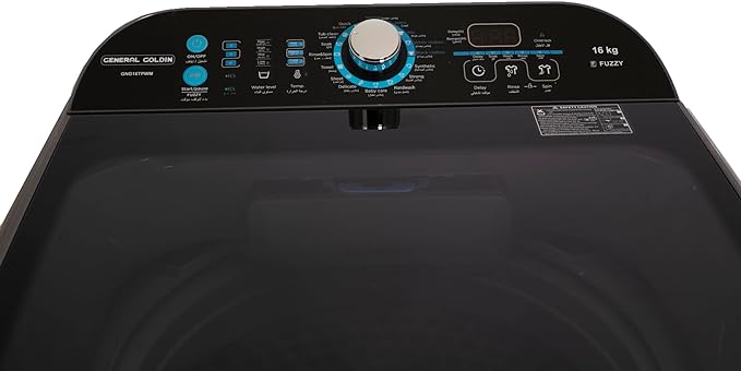  General Gold automatic washing machine 16 kg, top load, steel 
