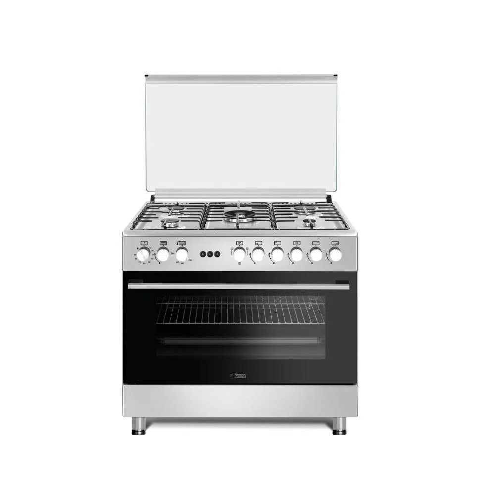  فرن غاز 90*60 ستيل جي ال جنرال 5 عيون  GL-GENERAL F9S50G2-IM 