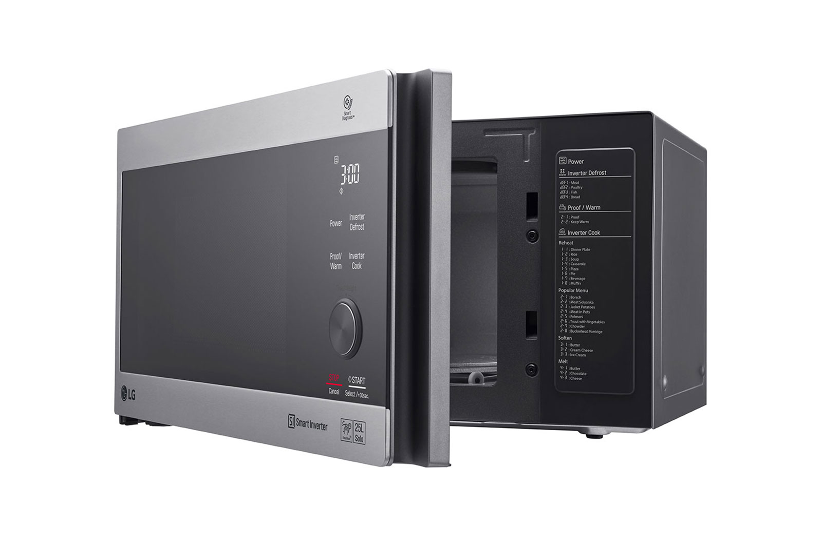  ميكرويف LG بشواية 32 لتر أستيل  