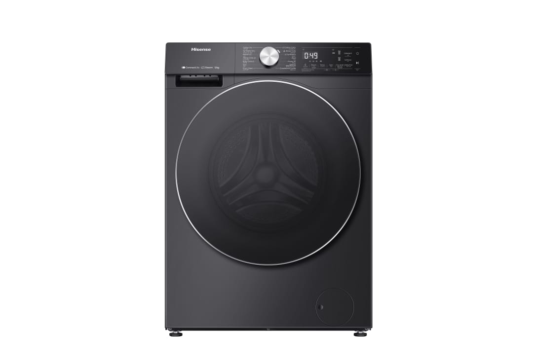  Hisense 10kg black clothes dryer 