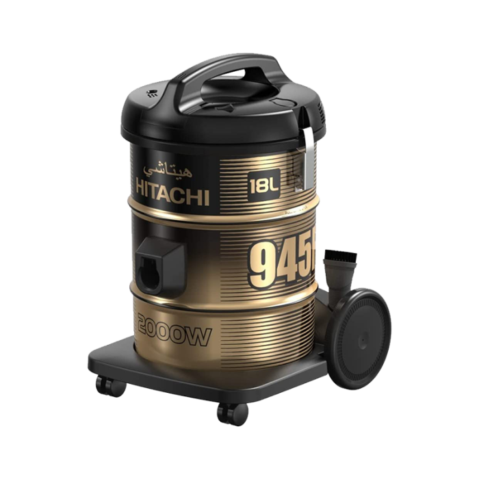  Hitachi drum vacuum cleaner 2000 watts ,18 litres 