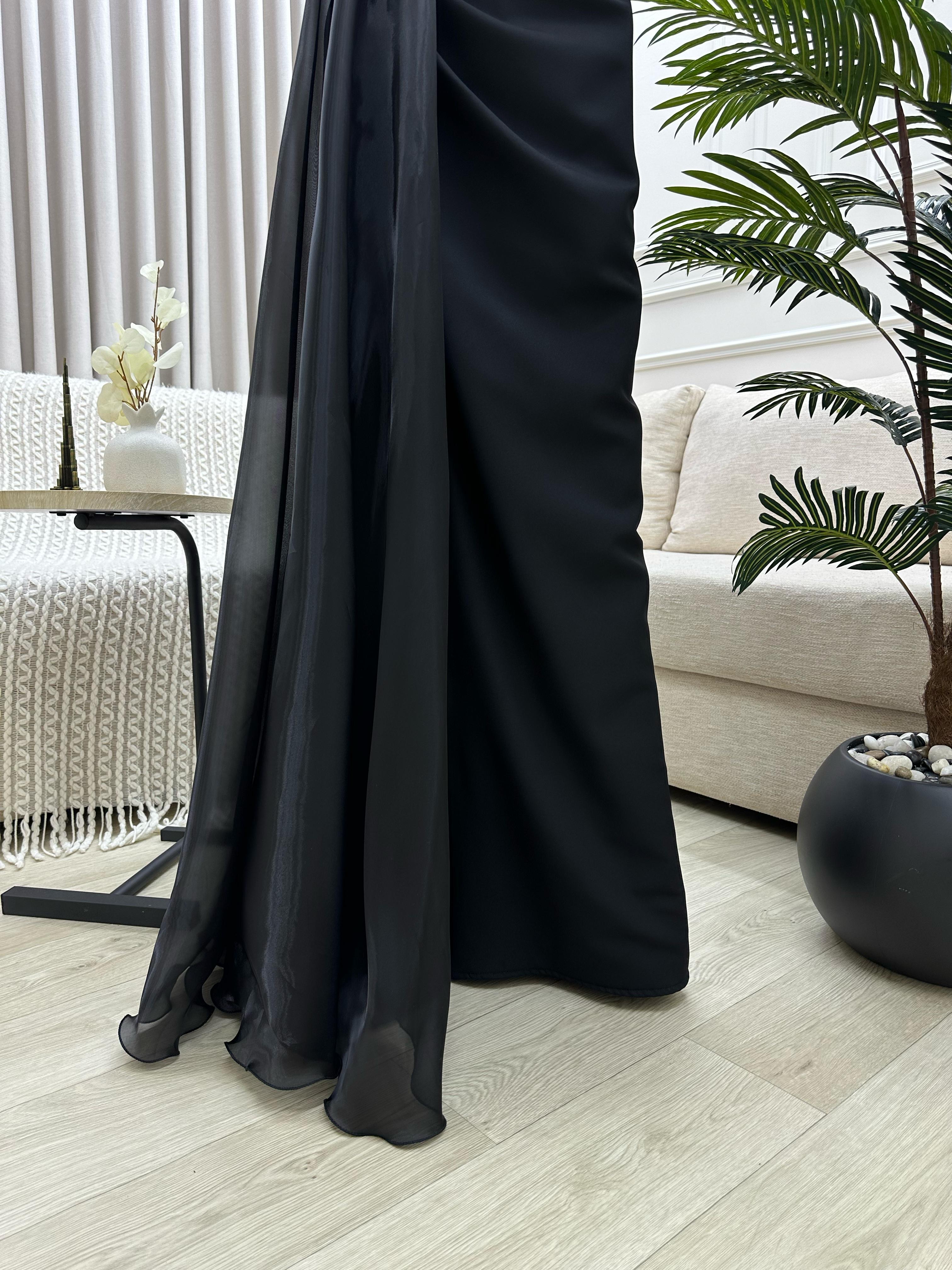 فستان سهره اسود 