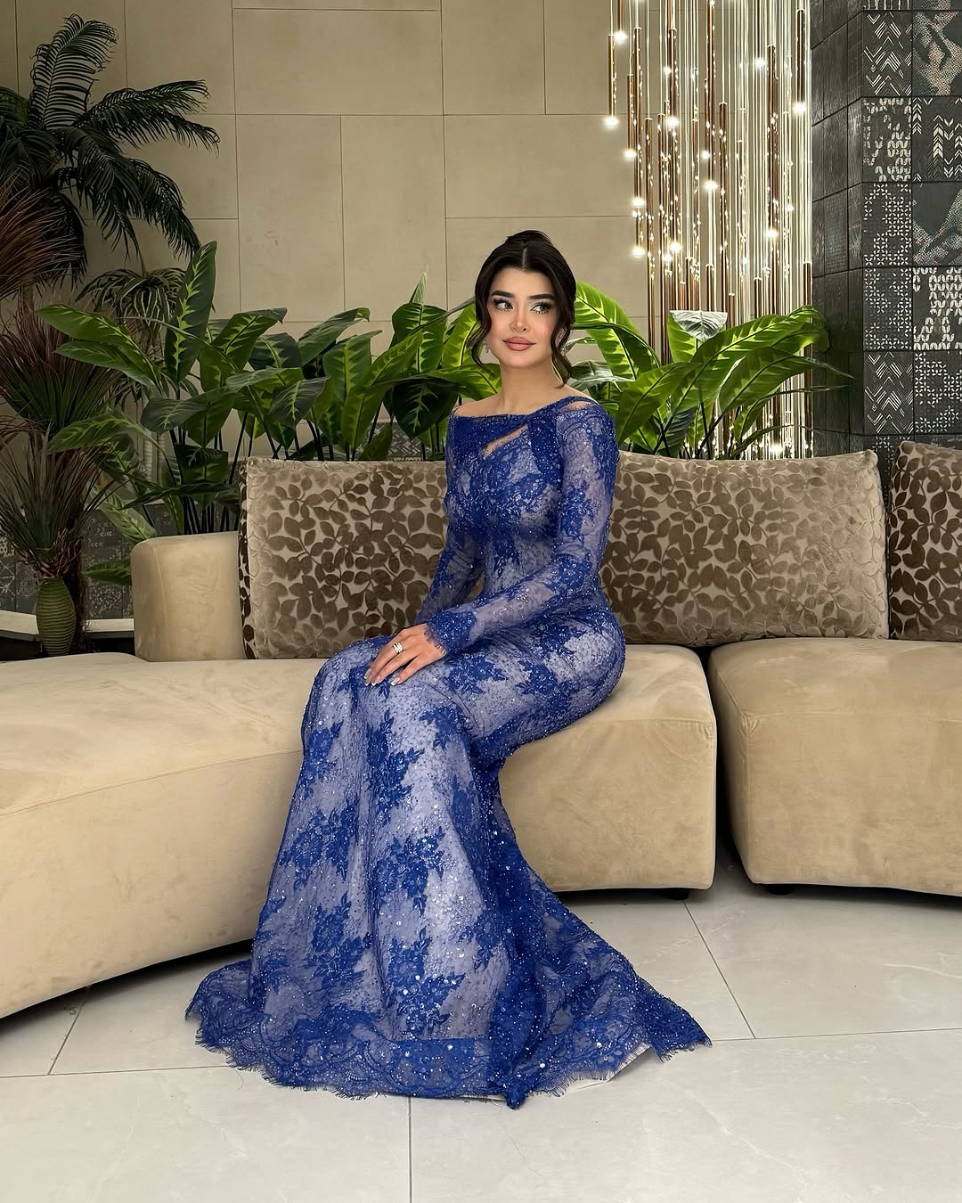 فستان سهرة فاخر