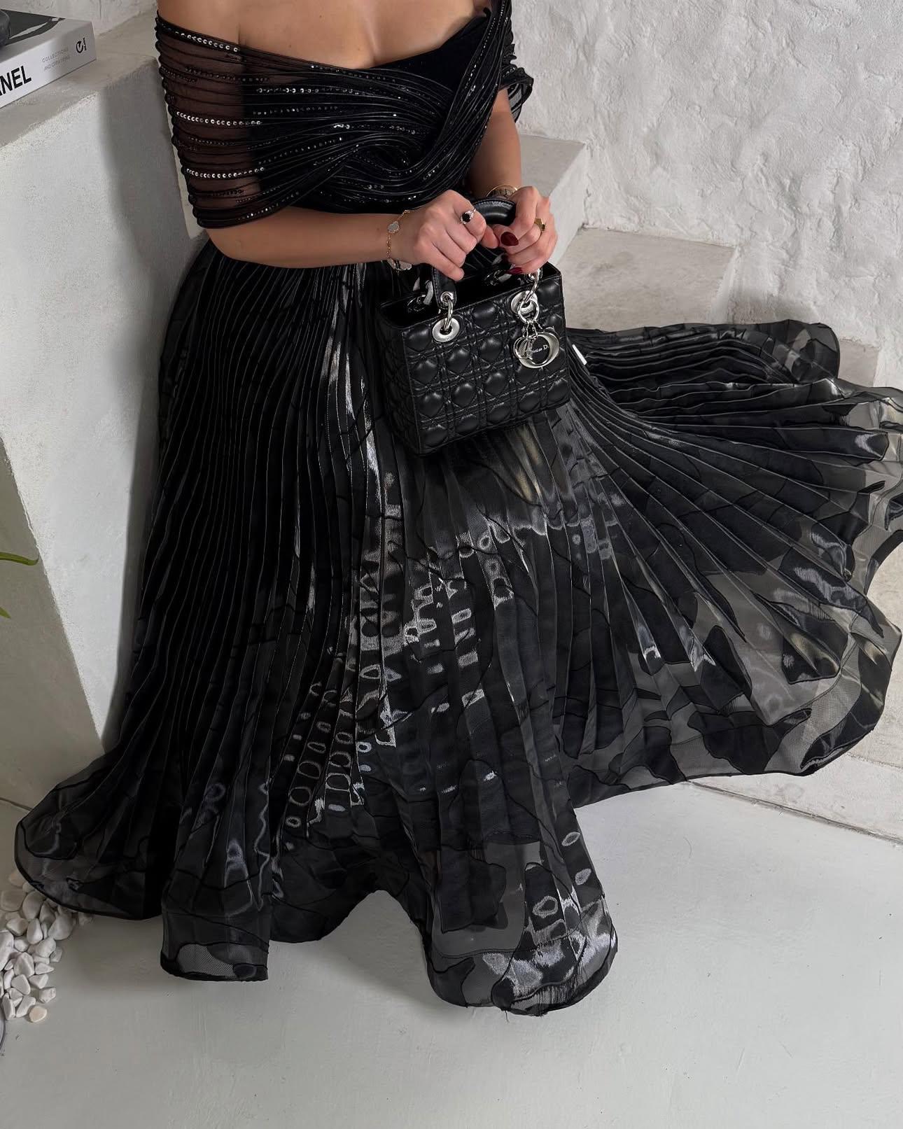 فستان سهره اسود 