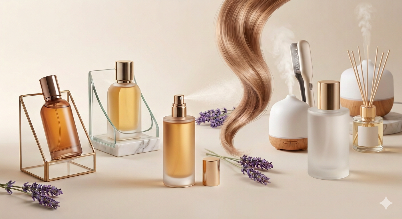 عطور شعر فاخرة تمنح شعرك رائحة ناعمة تدوم طويلاً