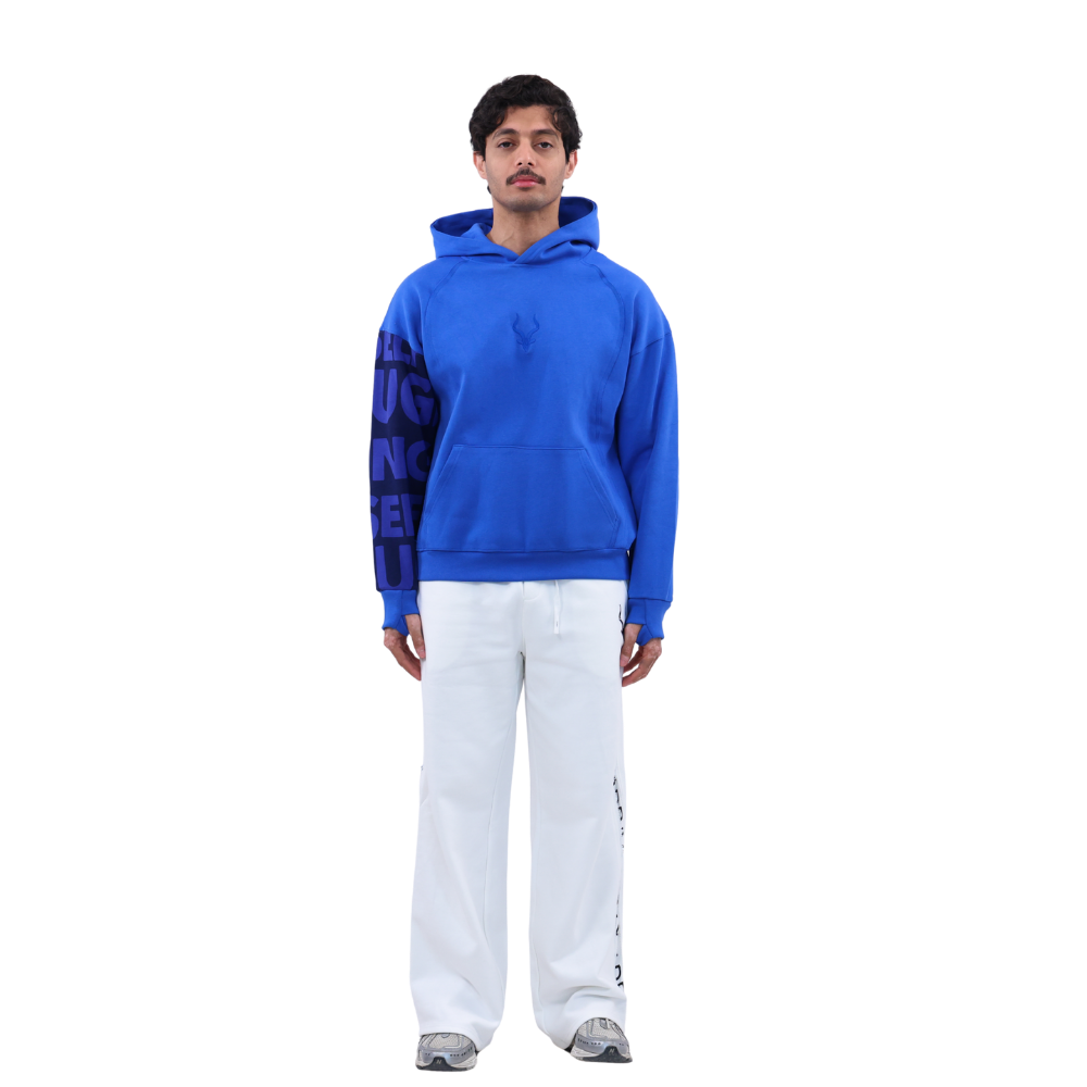 هودي ADDAX Royal Sleeve – تصميم فاخر بكمّ مطبوع وهوية عصرية للجنسين