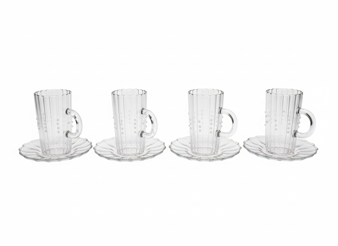  SAFA TEA CUPS BY DAREE HOME 