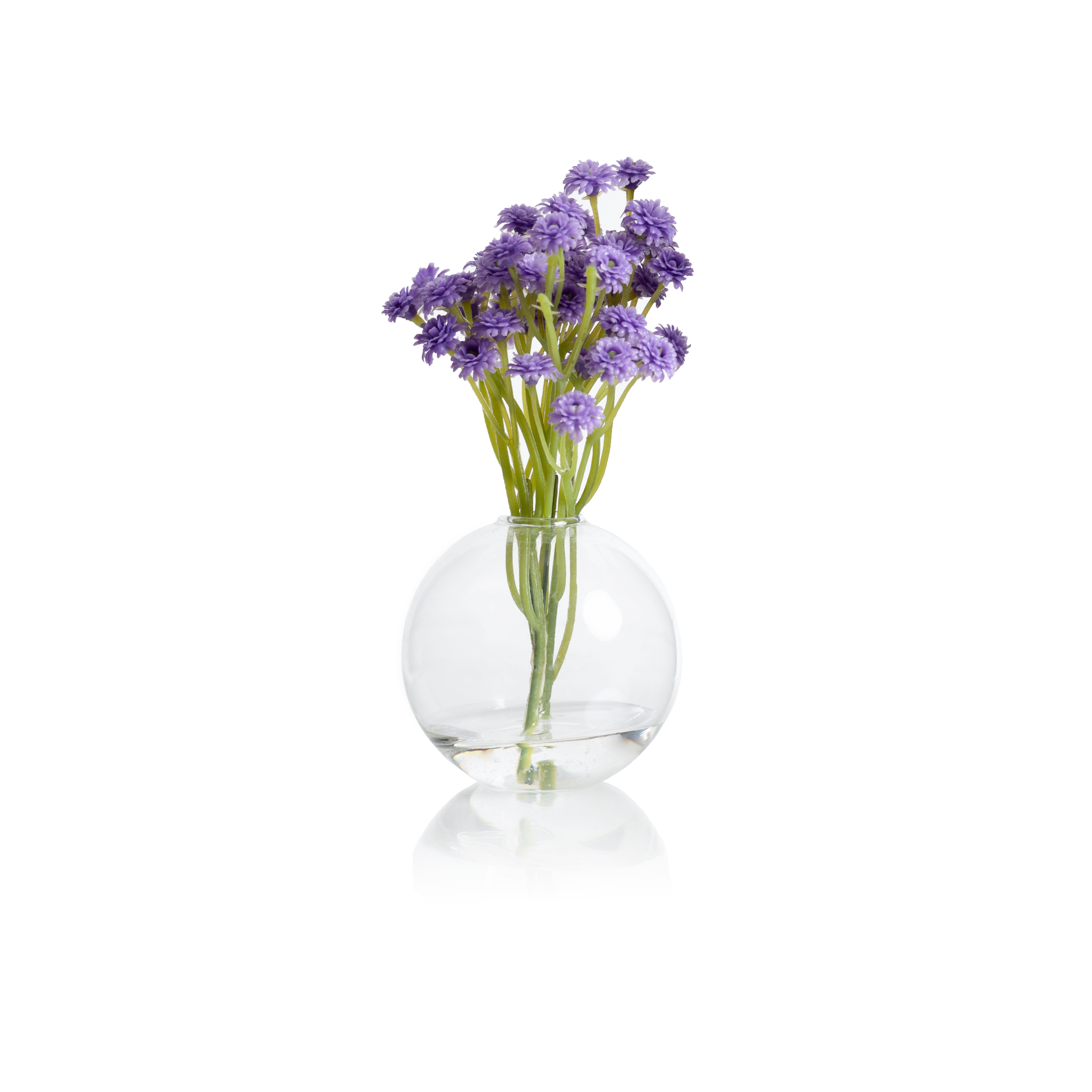   MINI CLEAR GLASS VASE BY DAREE HOME  