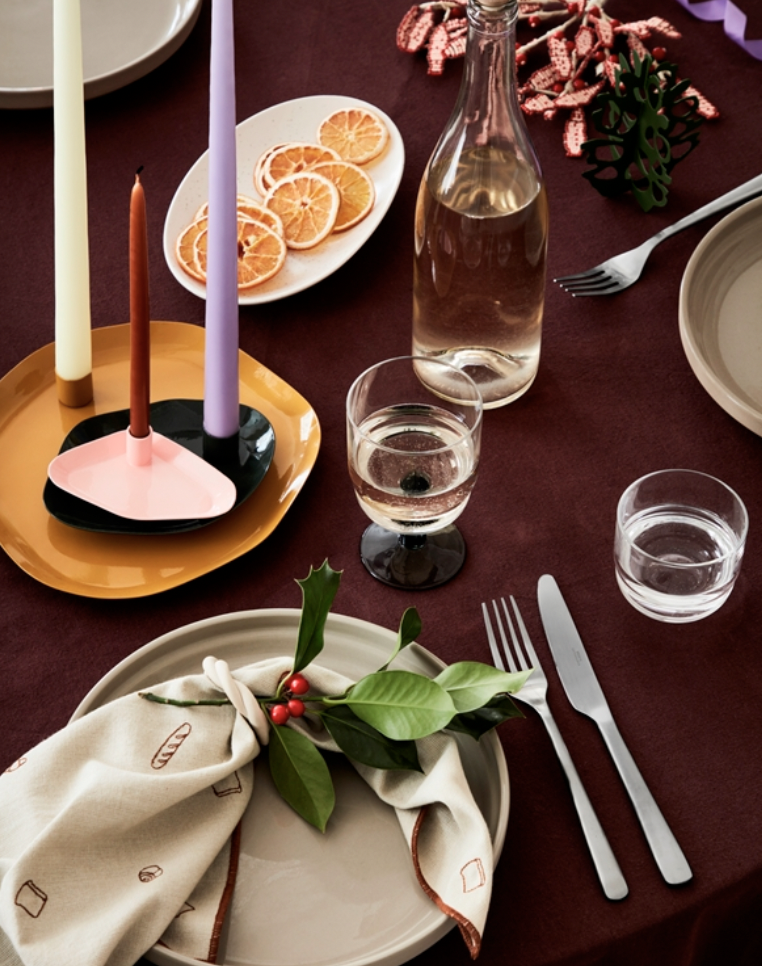  SMALL TAPERED CANDLES BY BROSTE COPENHAGEN  