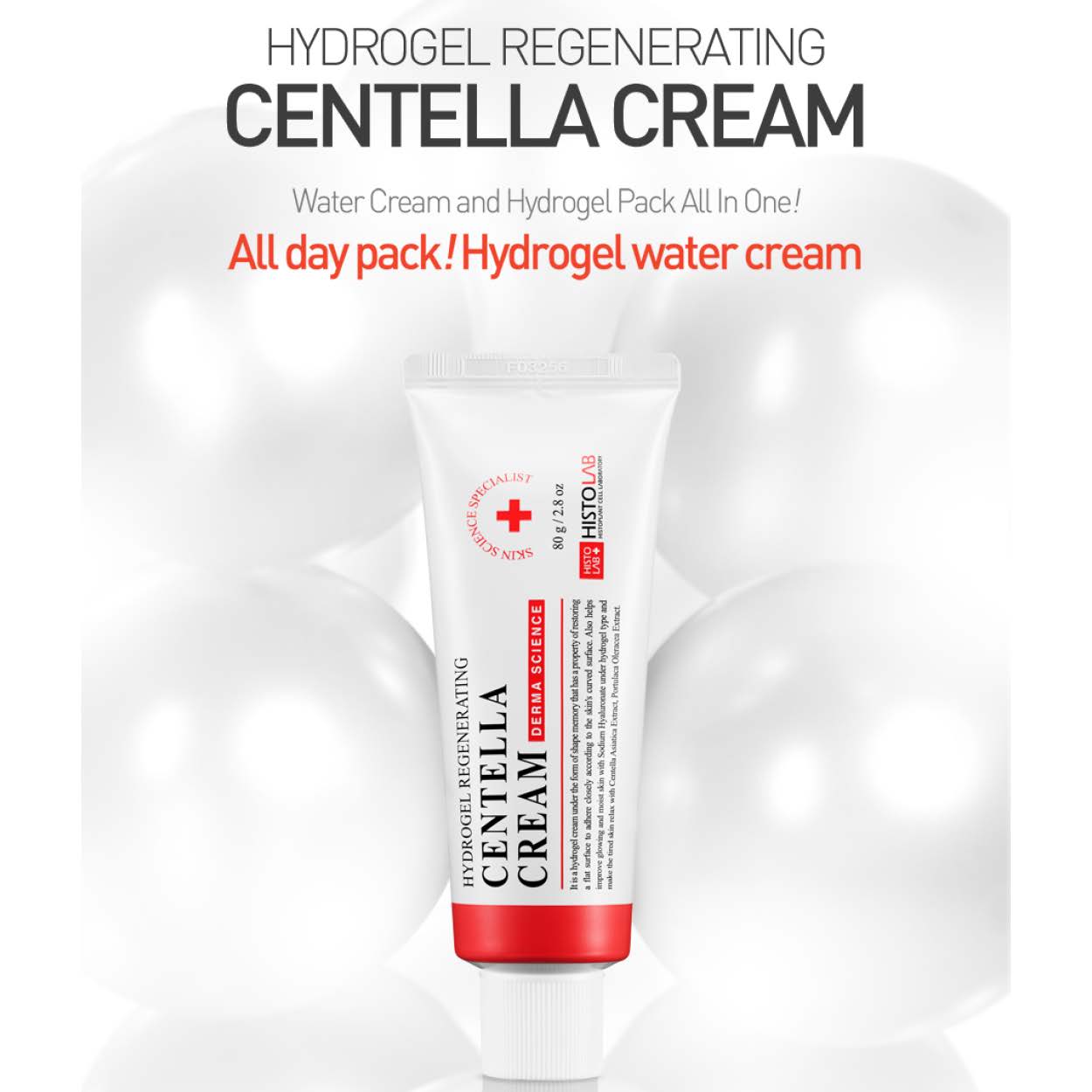 Hydrogel Regenerating Centella Cream 80g