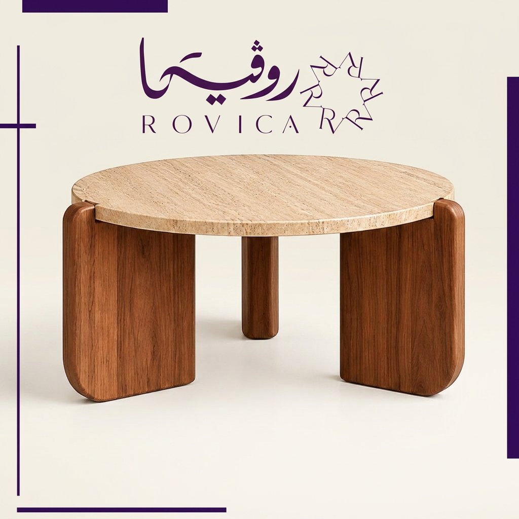 طاولة خدمة رخامية
