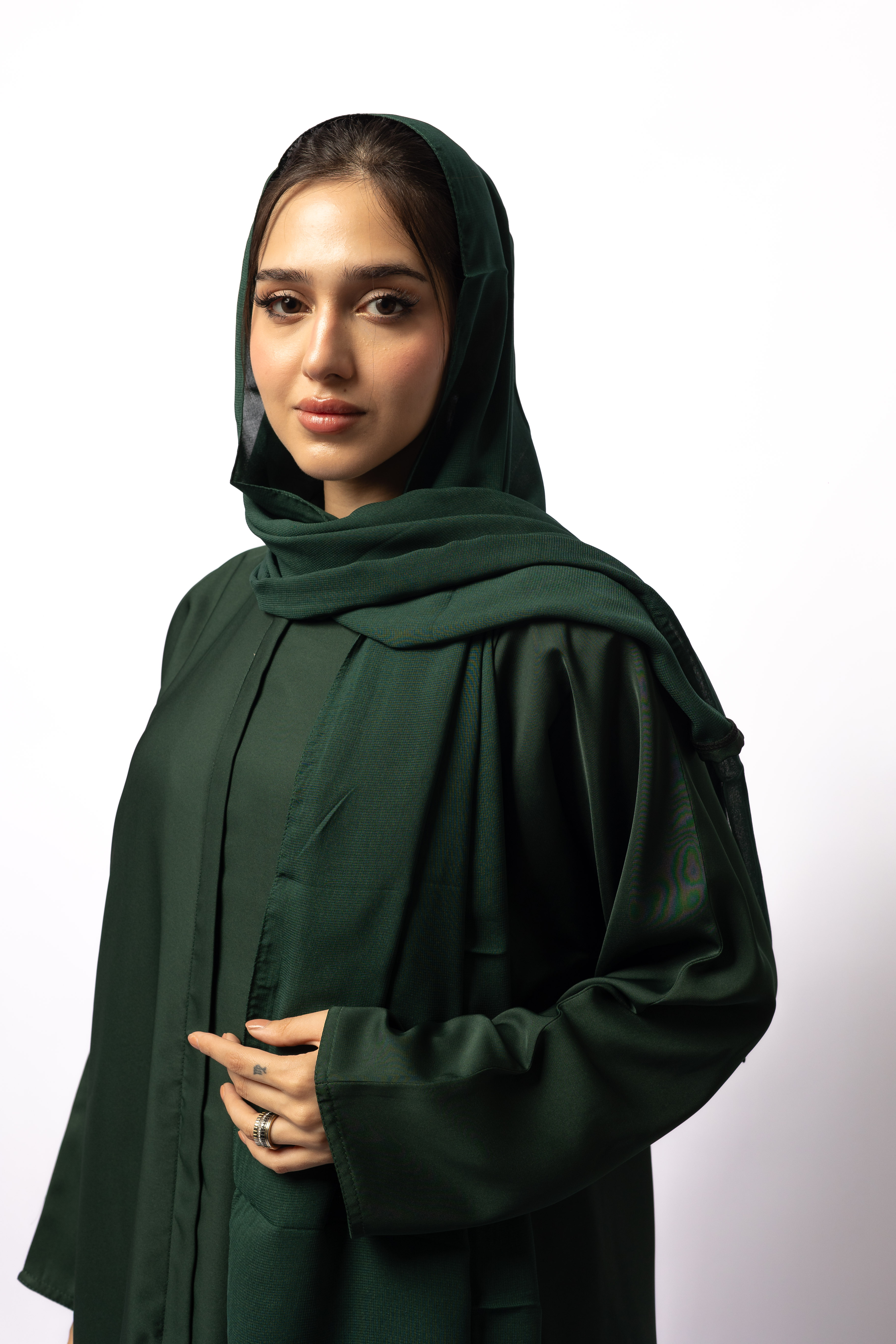  Green Umrah Abaya 0041 
