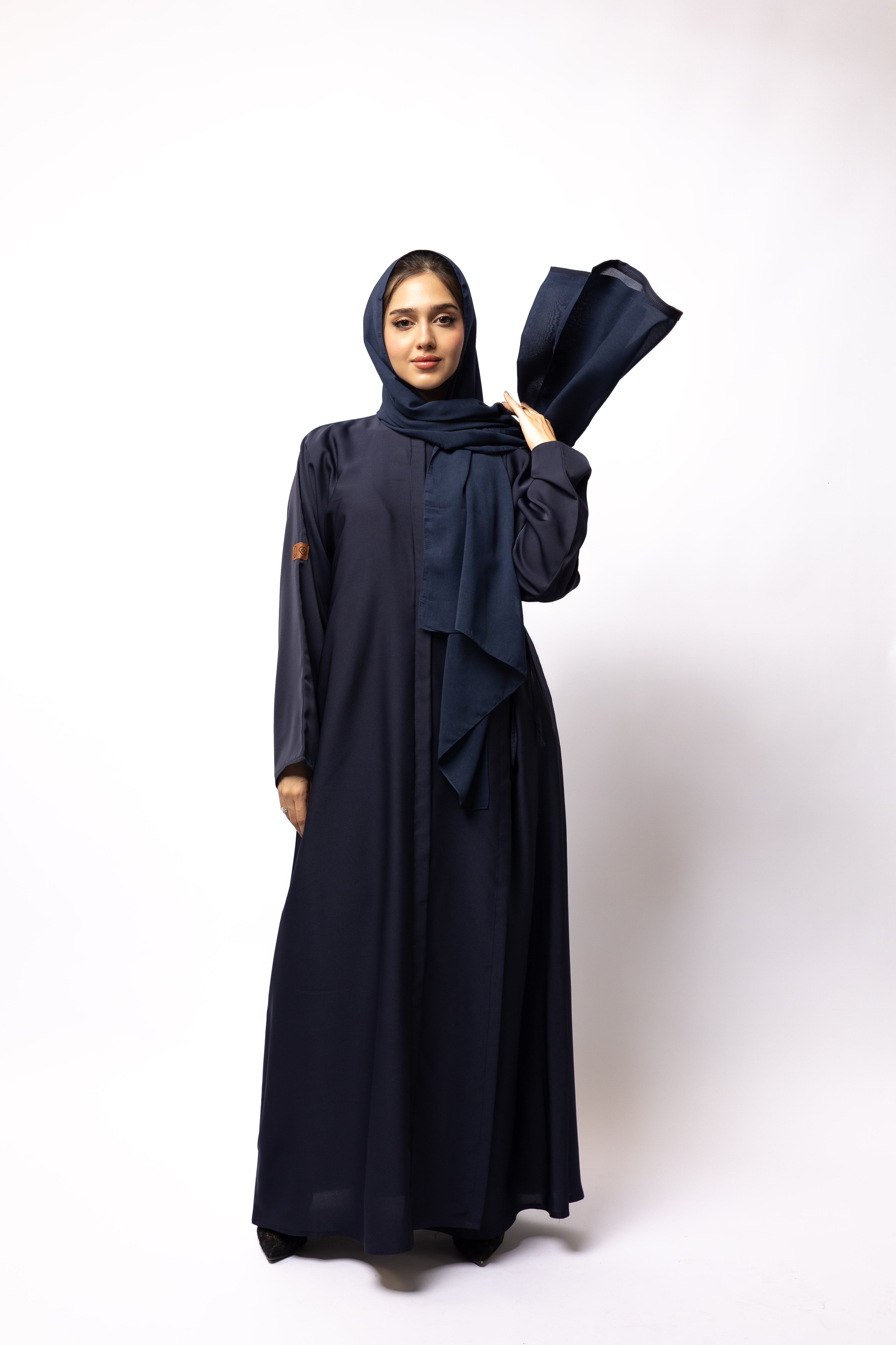  Navy umrah abaya 0043 