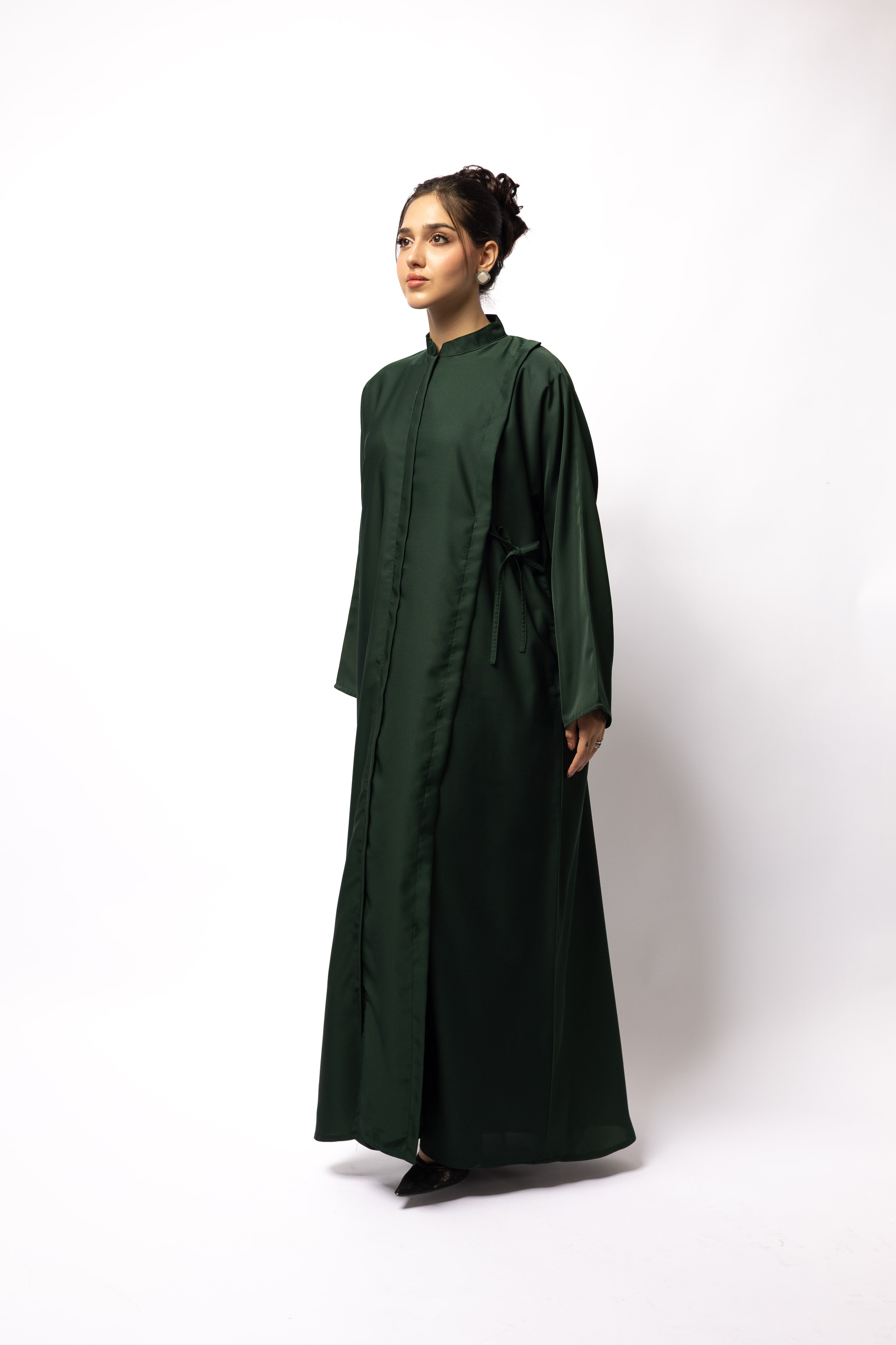  Green Umrah Abaya 0041 