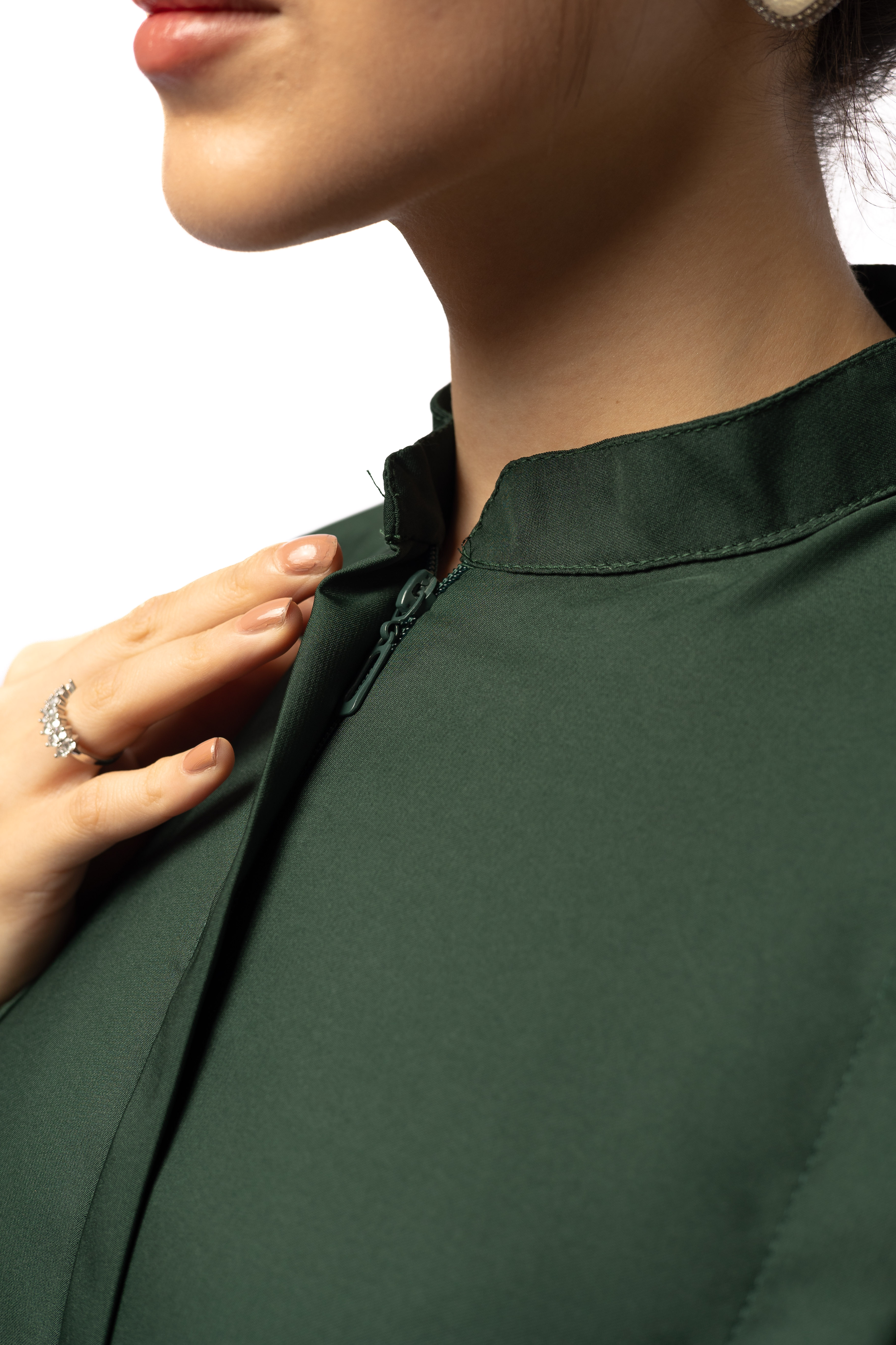  Green Umrah Abaya 0041 
