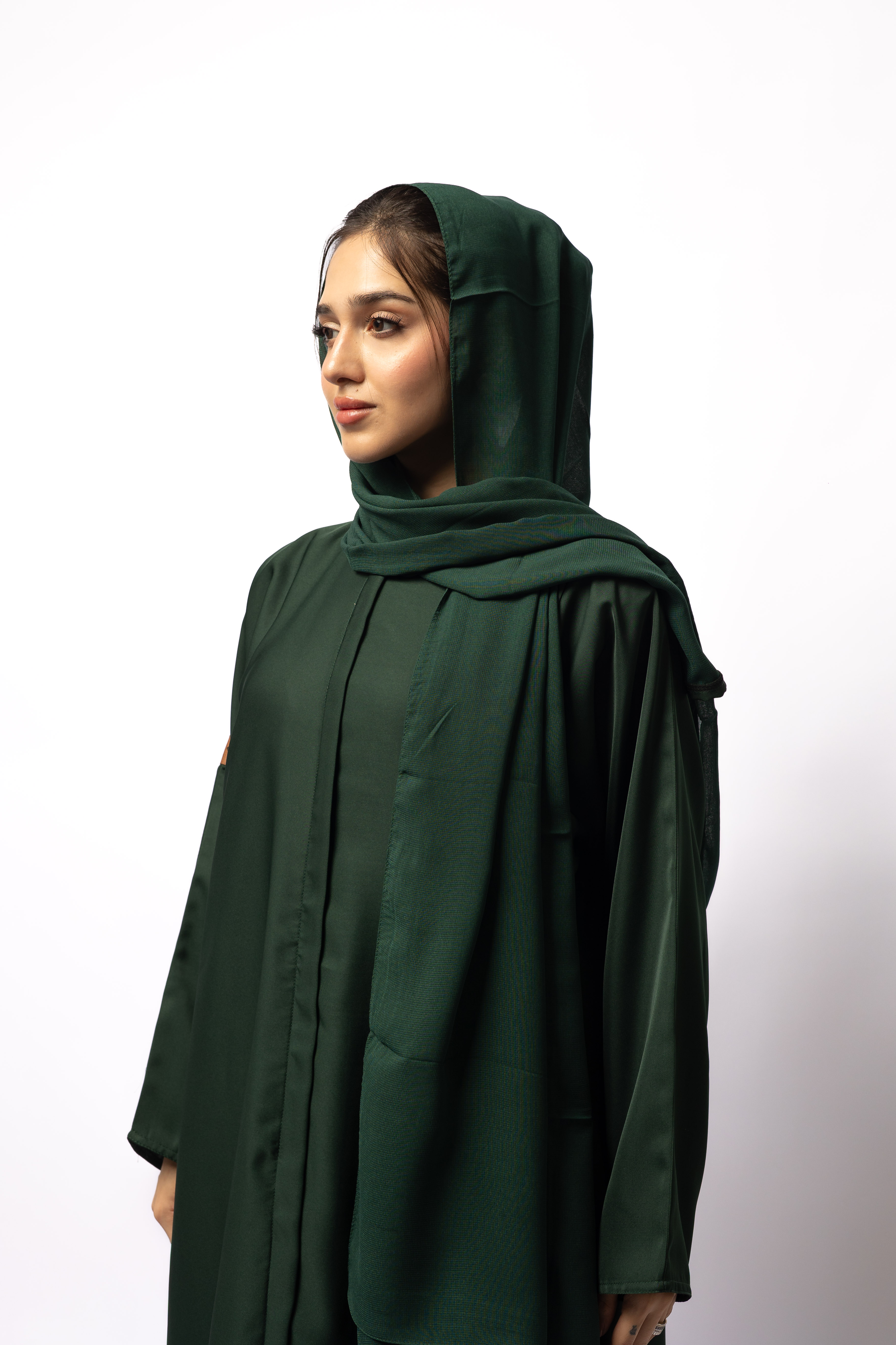  Green Umrah Abaya 0041 