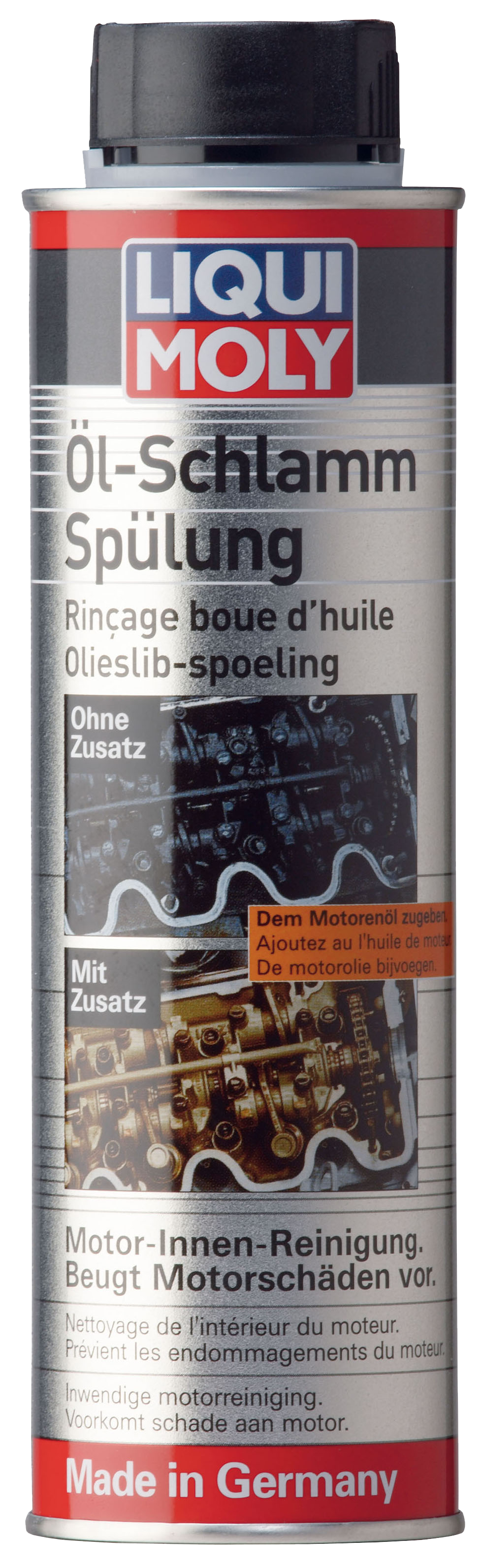 Liqui Moly engine flush bottle for internal engine cleaning before oil change