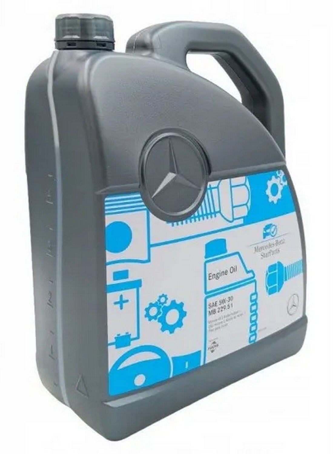 Genuine Mercedes-Benz 5W-40 Engine Oil - 5L | CarBoost