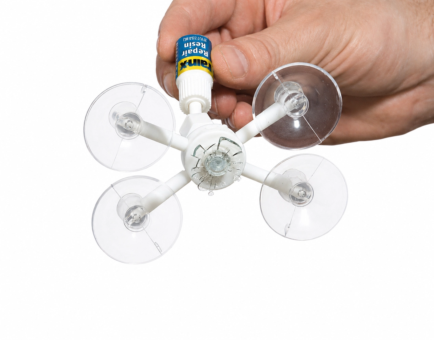 Rain-X windshield repair kit package