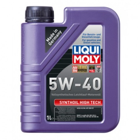Liqui Moly Synthoil High Tech 5W-40 Fully Synthetic Motor Oil 1L bottle