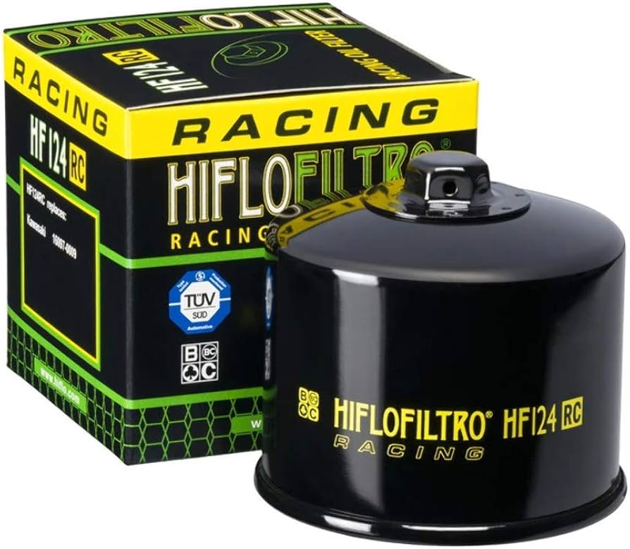HIFLOFILTRO HF-124RC Racing motorcycle oil filter