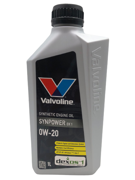 Valvoline SynPower DX1 0W-20 fully synthetic motor oil 1L