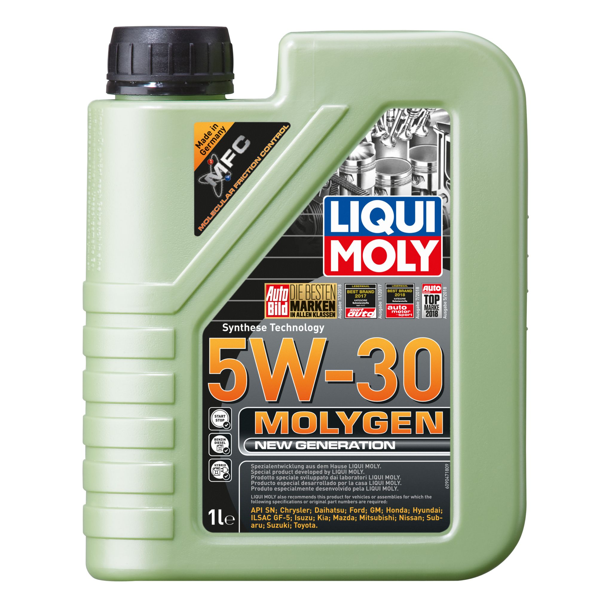 Liqui Moly Molygen New Generation 5W-30 motor oil 1L