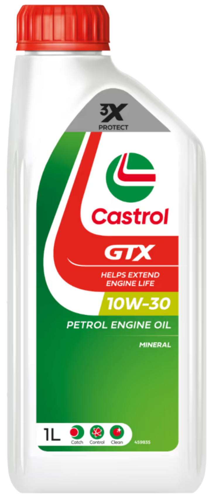Castrol GTX 10W-30 Mineral Engine Oil 1L