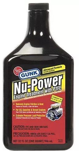 عبوة معالج ومحسن زيت المحرك جونك نيو باور (GUNK Nu-Power)