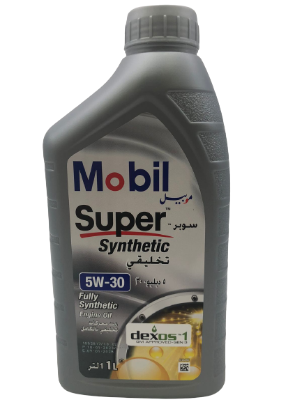 Mobil Super 3000 5W-30 Fully Synthetic motor oil 1L bottle