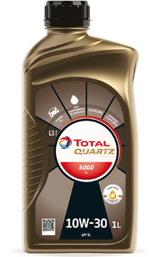 otal Quartz 5000 10W-30 Mineral motor oil 1L bottle