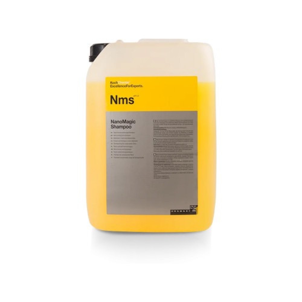 A large transparent white plastic gallon containing a yellow liquid
