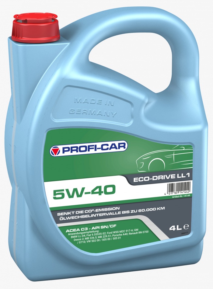 زيت محرك بروفي كار 5W40 تخليقي 4 لتر