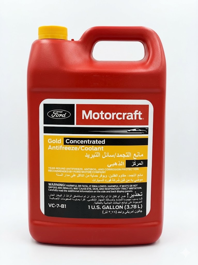 Ford Motorcraft coolant (Red) 3.78L bottle