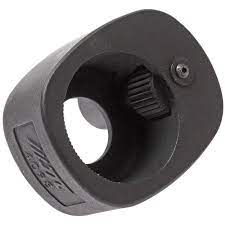 JTC heavy-duty black steel universal inner tie rod tool highlighting its internal knurled roller