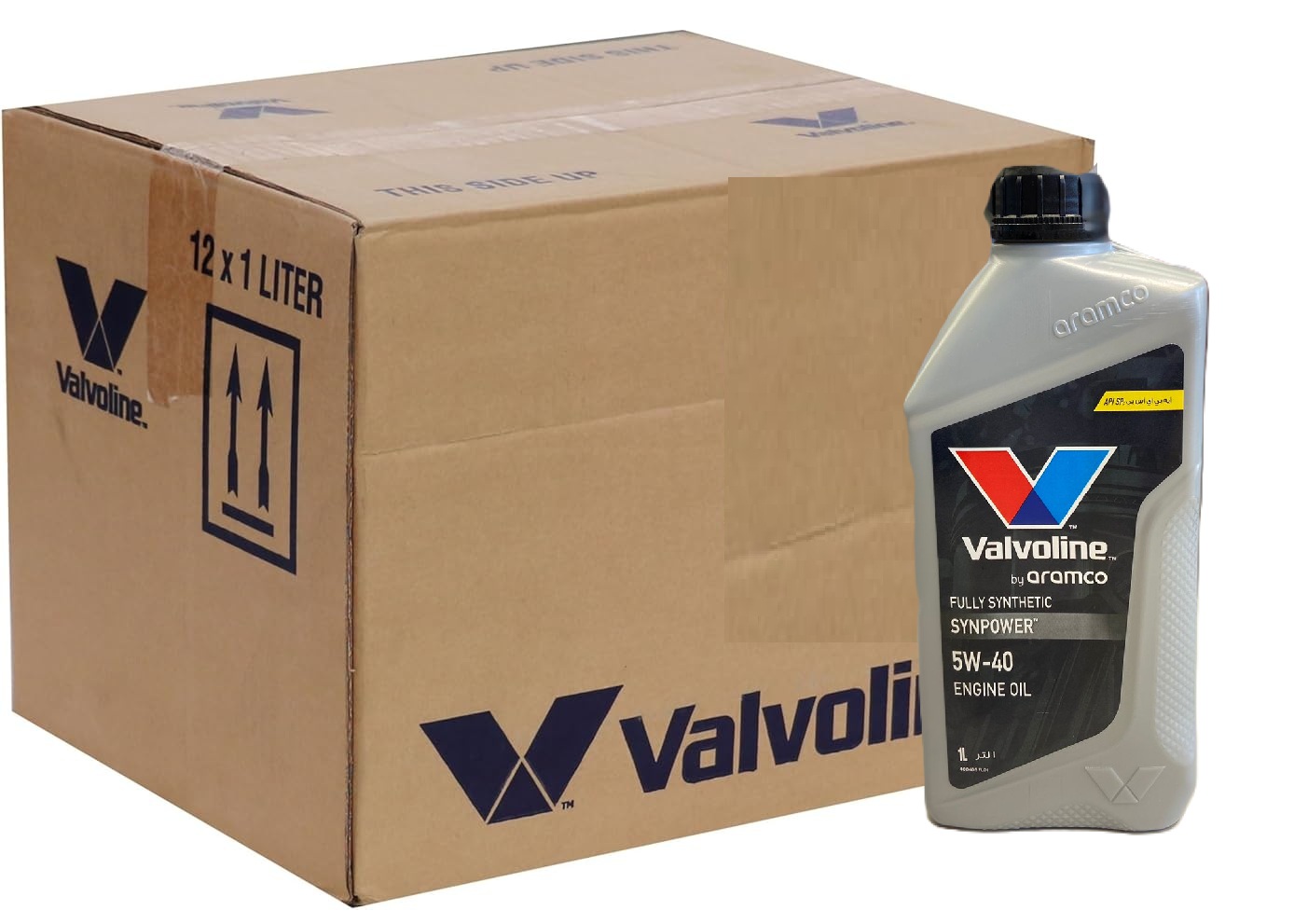 Valvoline 5W40 engine oil carton 12x1L