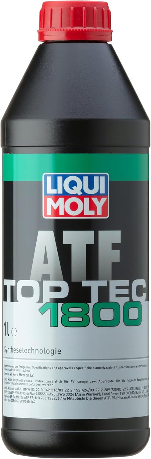 عبوة زيت قير أوتوماتيك ليكوي مولي ATF Top Tec 1800