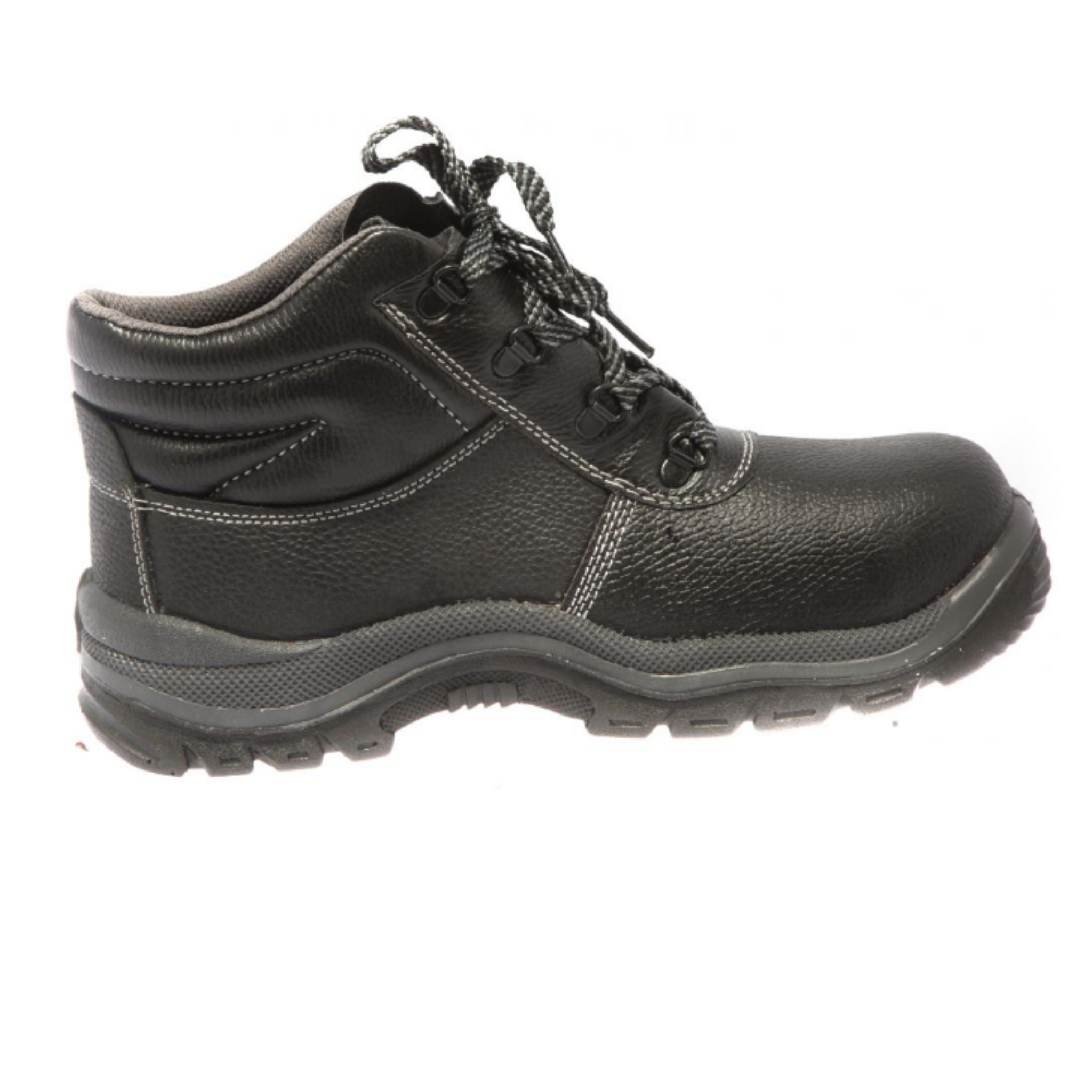 Black safety shoes for workshops and sites