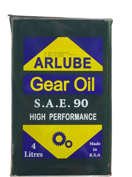 A 4-liter container of Arlube Gear Oil SAE 90 High Performance