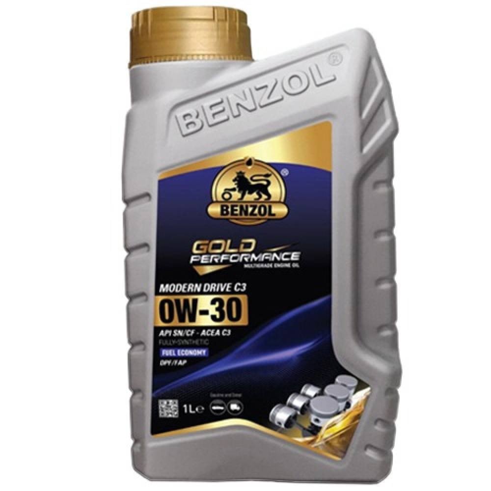 زيت محرك بنزول 0W-30 تخليقي بالكامل جولد بيرفورمانس C3