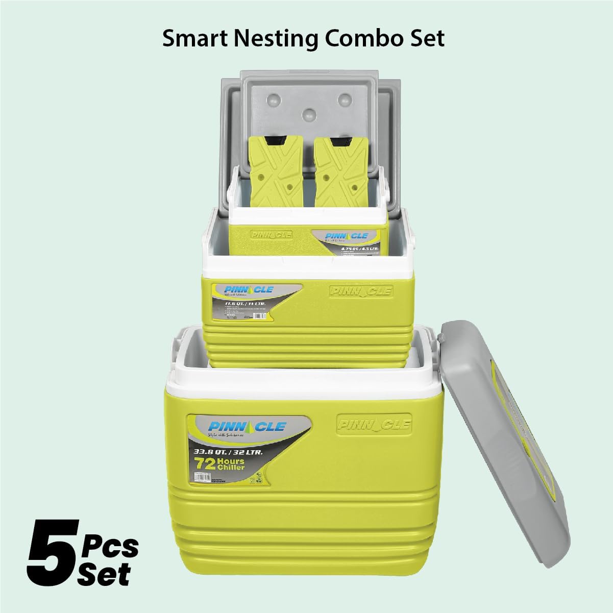 Pinnacle 5 in 1 cooler set