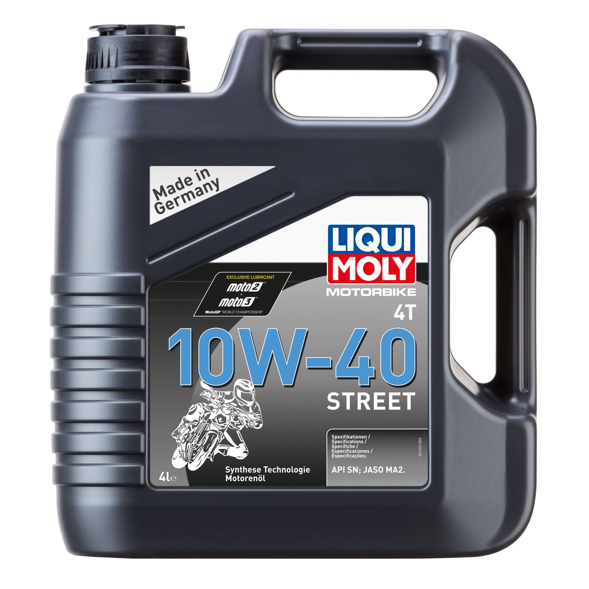 Liqui Moly Motorbike 4T 10W-40 Street motorcycle engine oil on CarBoost store.