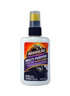 A small white plastic spray bottle of Armor All Multi-Purpose Auto Cleaner