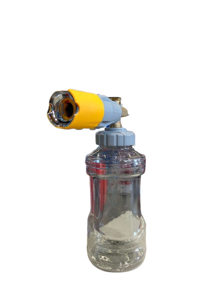 DVX0121 foam cannon with transparent bottle for pressure washer use