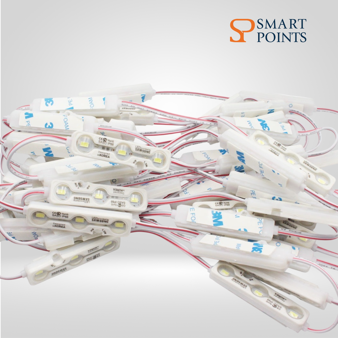  وحدة إضاءة LED سامسونج 5630 – 1.5 واط | مقاومة للماء IP68 | 12V 